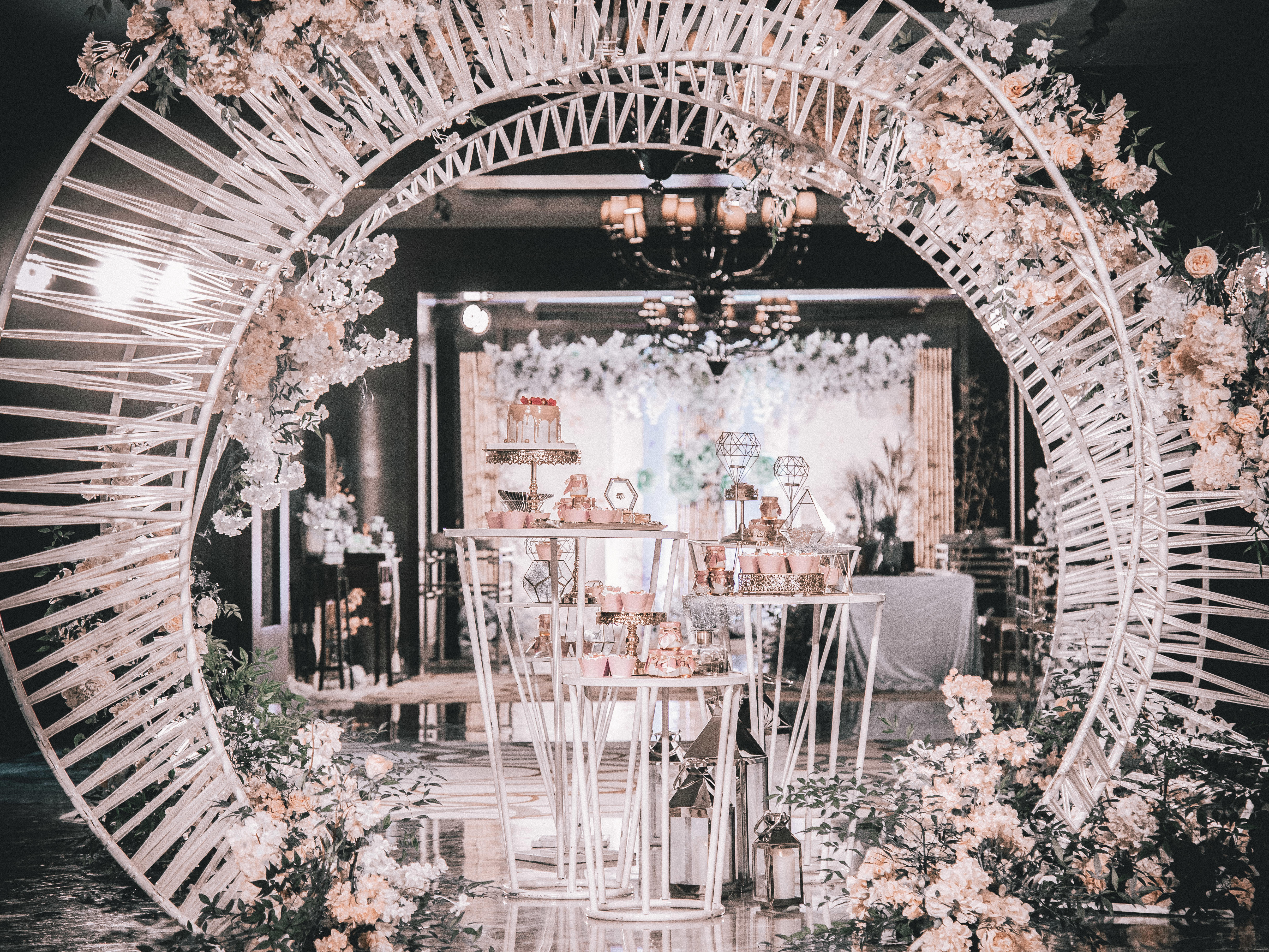 【元一希尔顿 】梦幻蕾丝/温柔粉色/包含四大