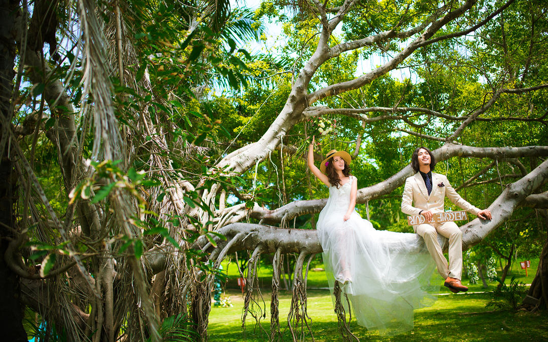 爆款三亚丽江任选送特效大片国潮中国风游艇水下夜景