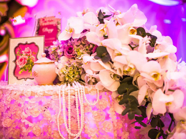 【喜帖街】从镜面地毯走出来的紫色梦幻花海婚礼