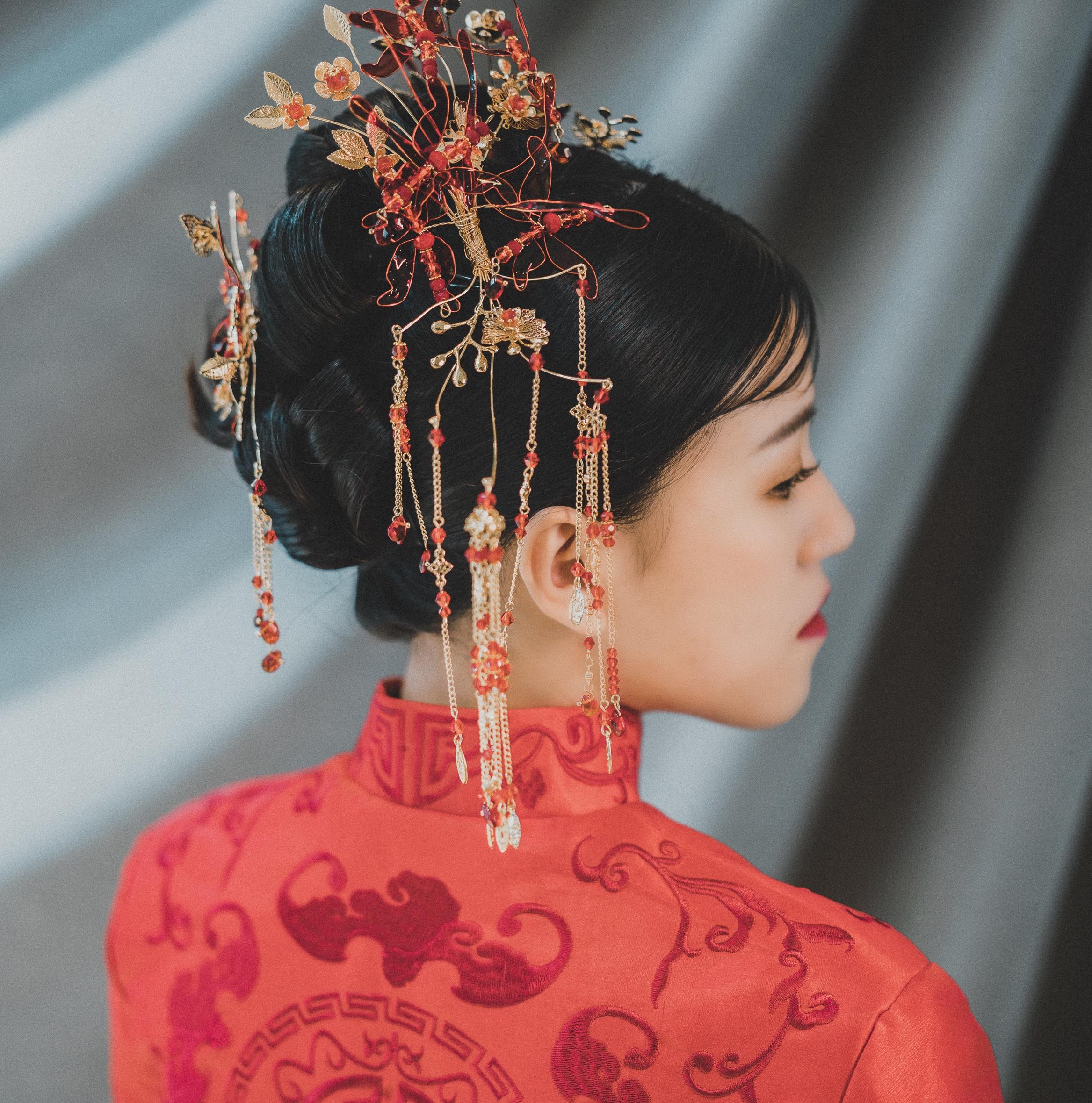 【2019新春特惠】中式出门褂+礼服任选两件组合