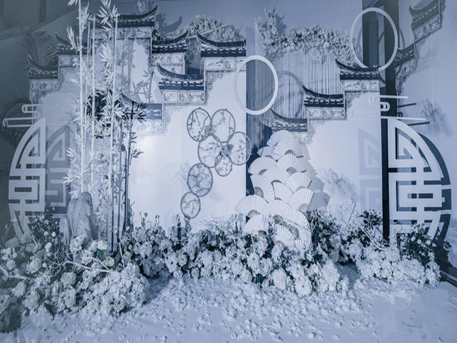 银灰色轻奢婚礼~纯色时光