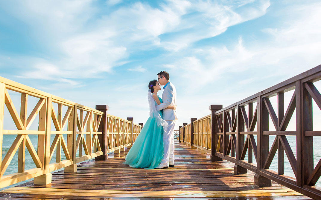 樂(lè)蜜旅拍【三亞】5A級(jí)分界洲島+微電影+24接機(jī)