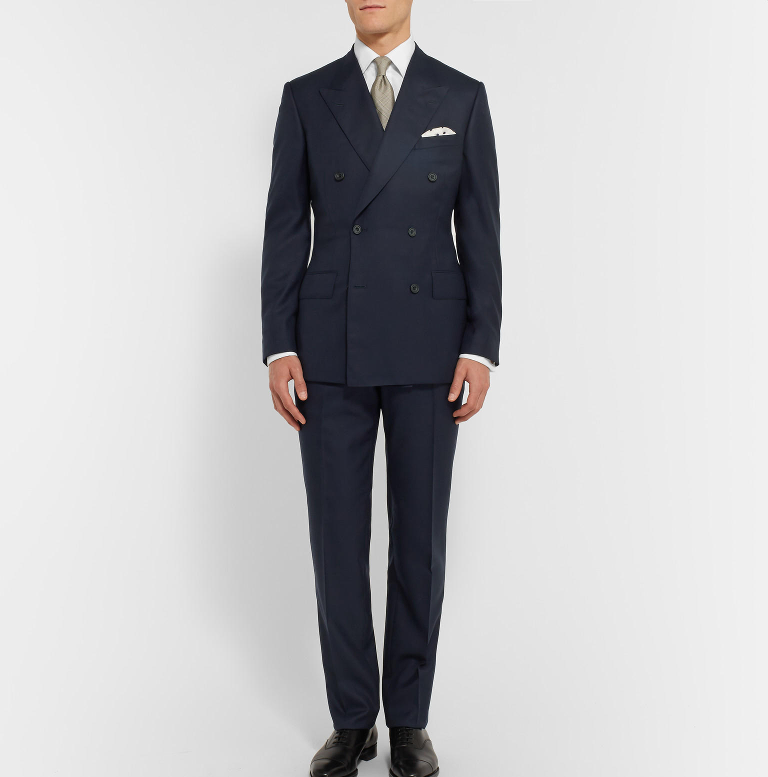 婚礼新郎修身版西服五件套-量身定制