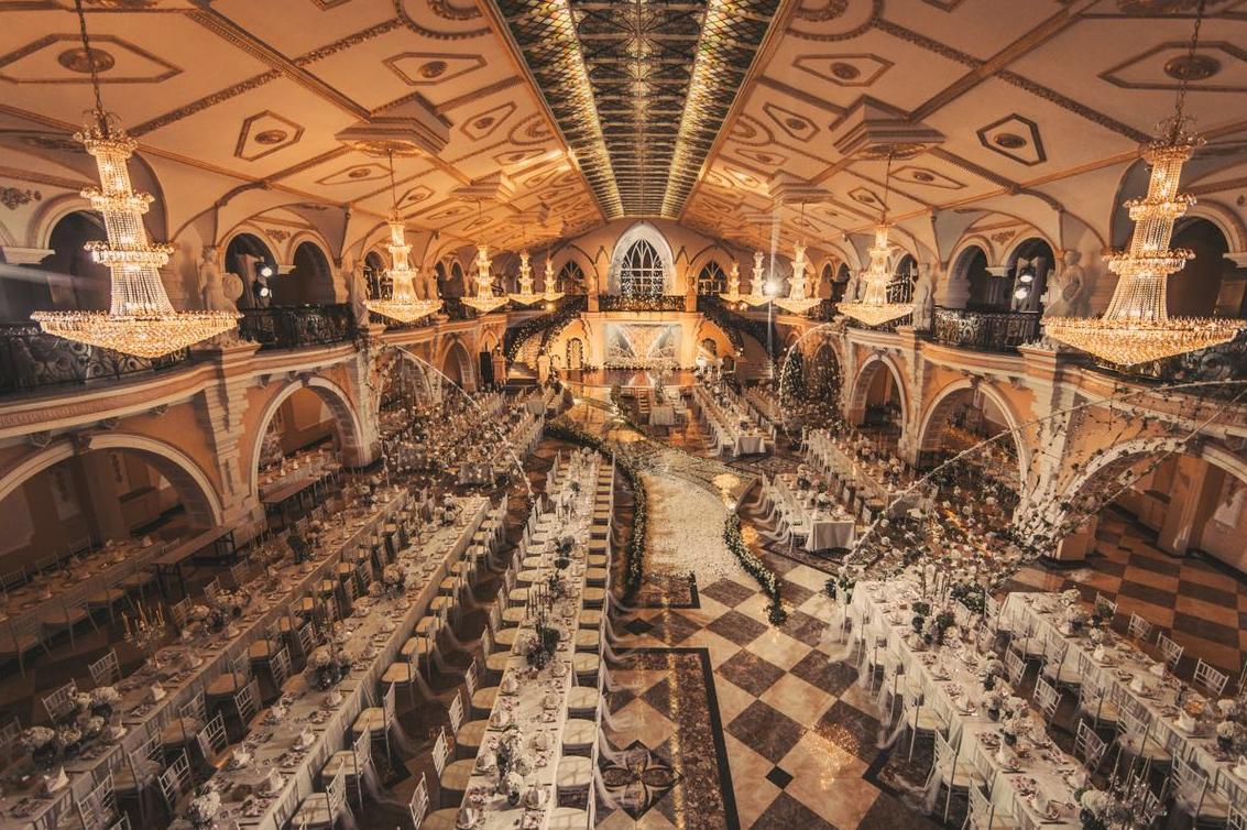 复古城堡主题婚礼 | 彼得洛夫宫仙女的裙摆