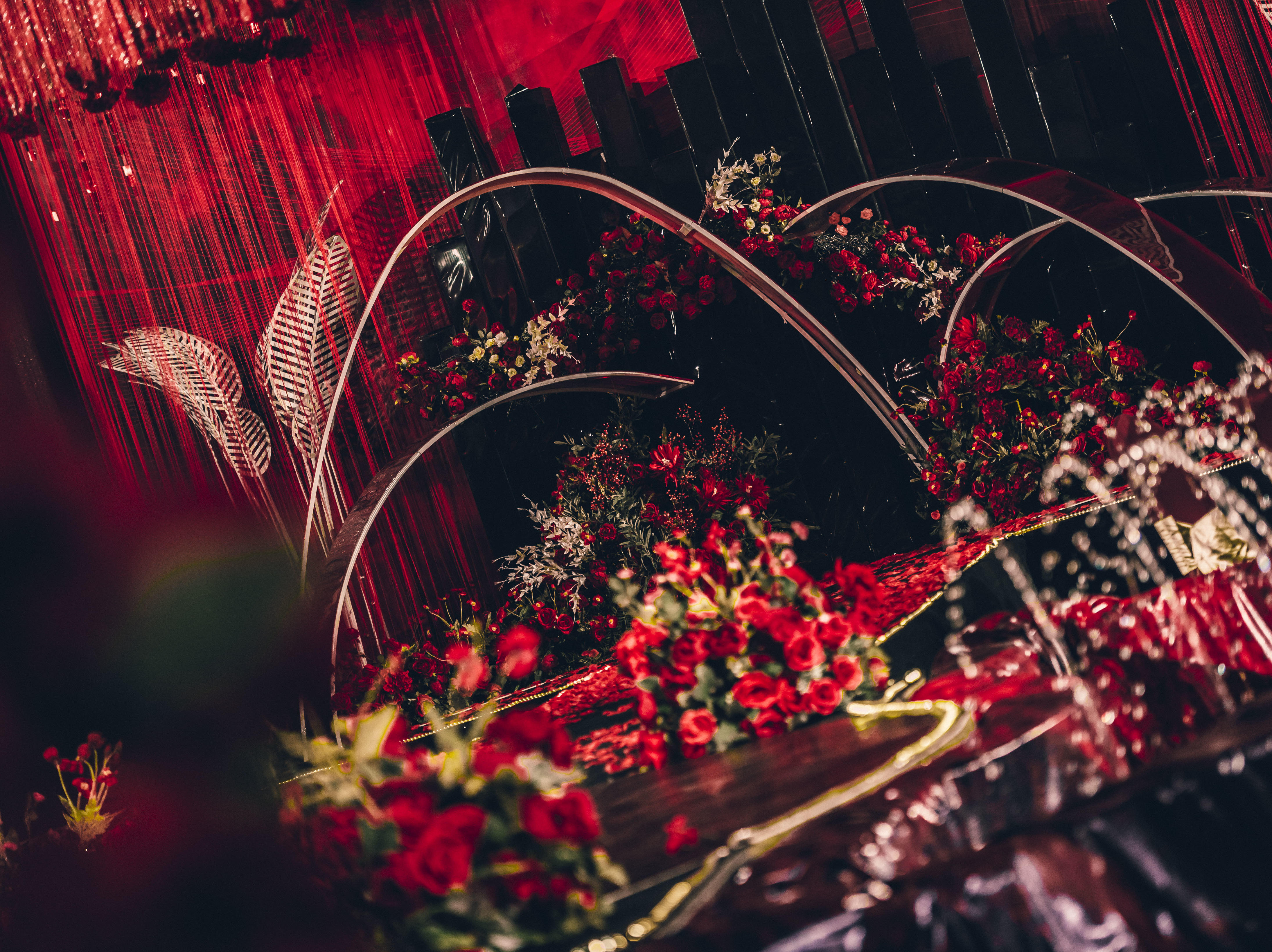 悦·婚礼《Only For us》红与黑主题婚礼