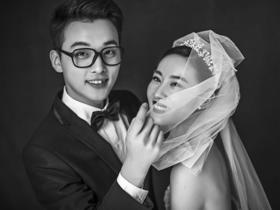 南京婚纱摄影简约韩式内景婚纱照南京纪绪摄影工作室