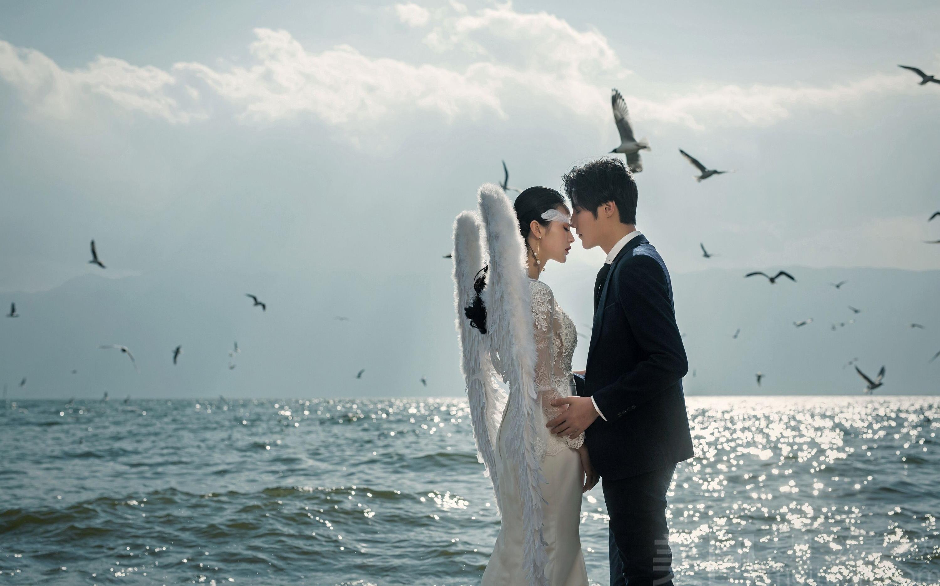 哈斯塔特欧美城风情小镇浪漫旅拍婚纱摄影