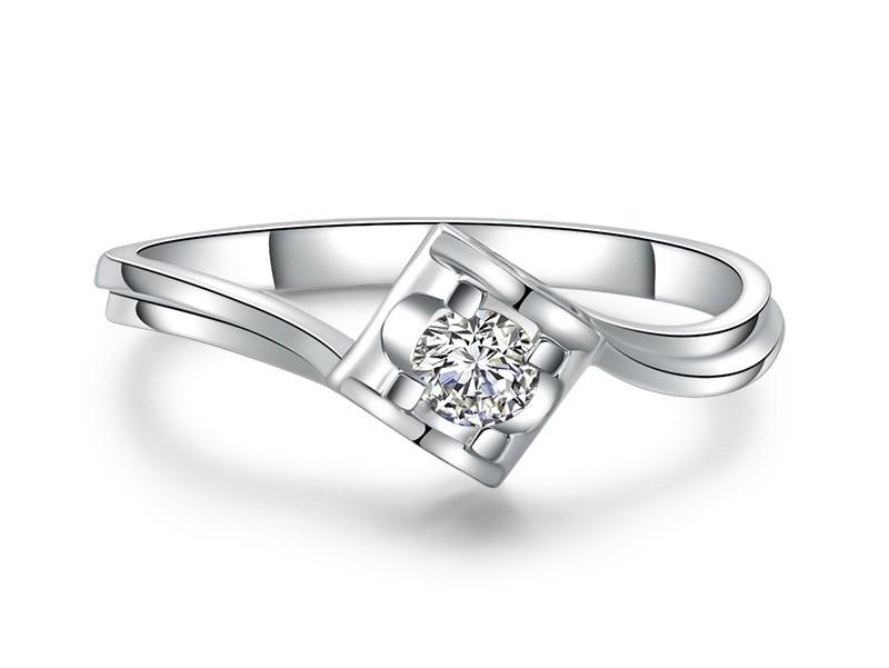 特际定制结婚钻石钻戒女婚戒30分经典款-宠爱一生