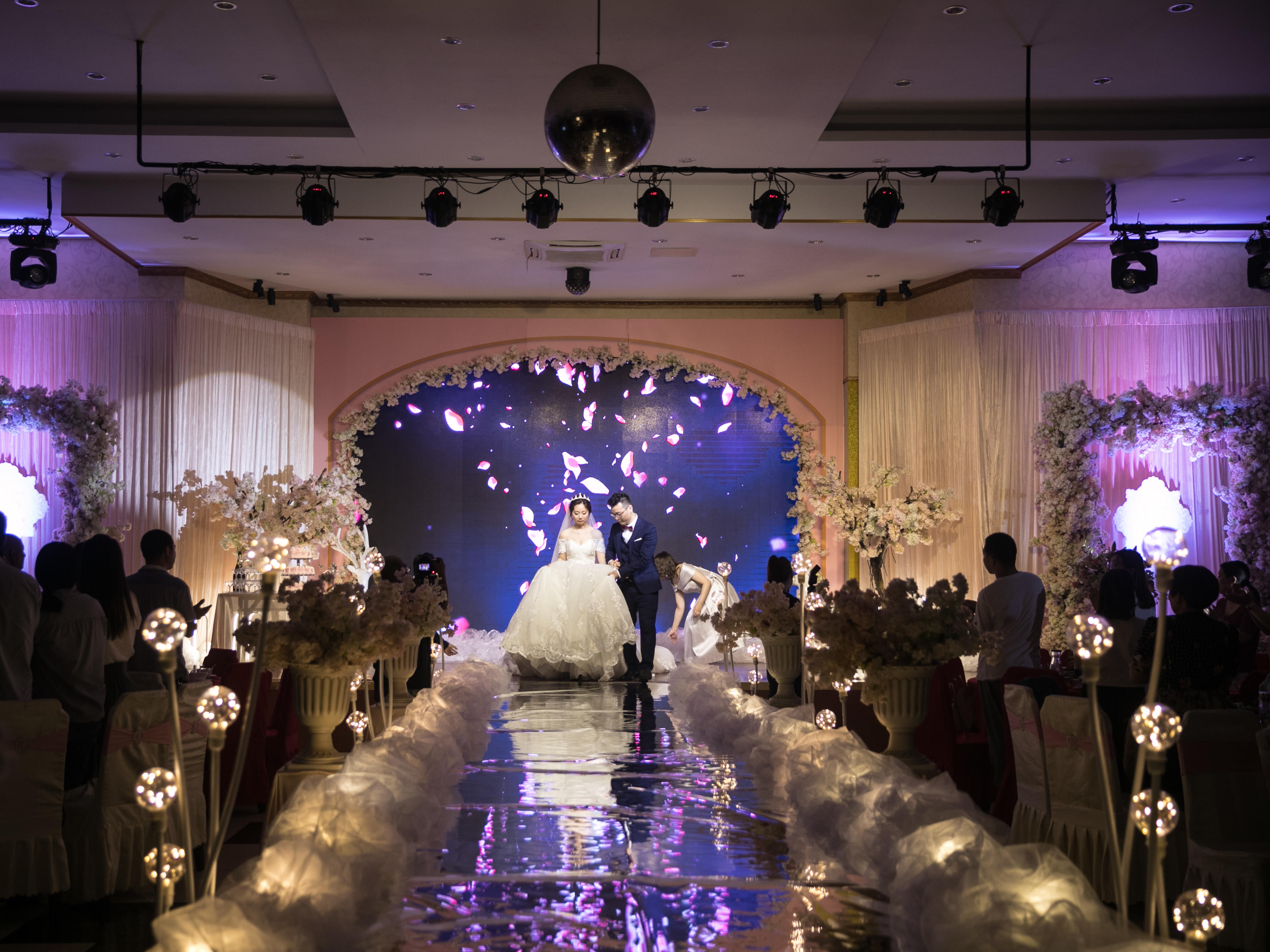 简单香槟青浦婚礼婚庆CQ WEDDING粉色系