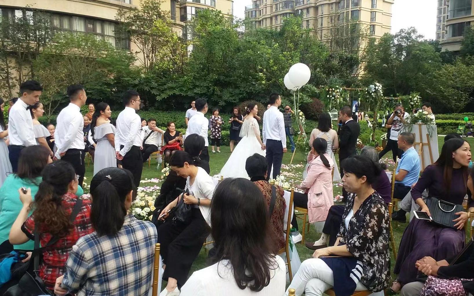 楚天都市佳园--草坪婚礼