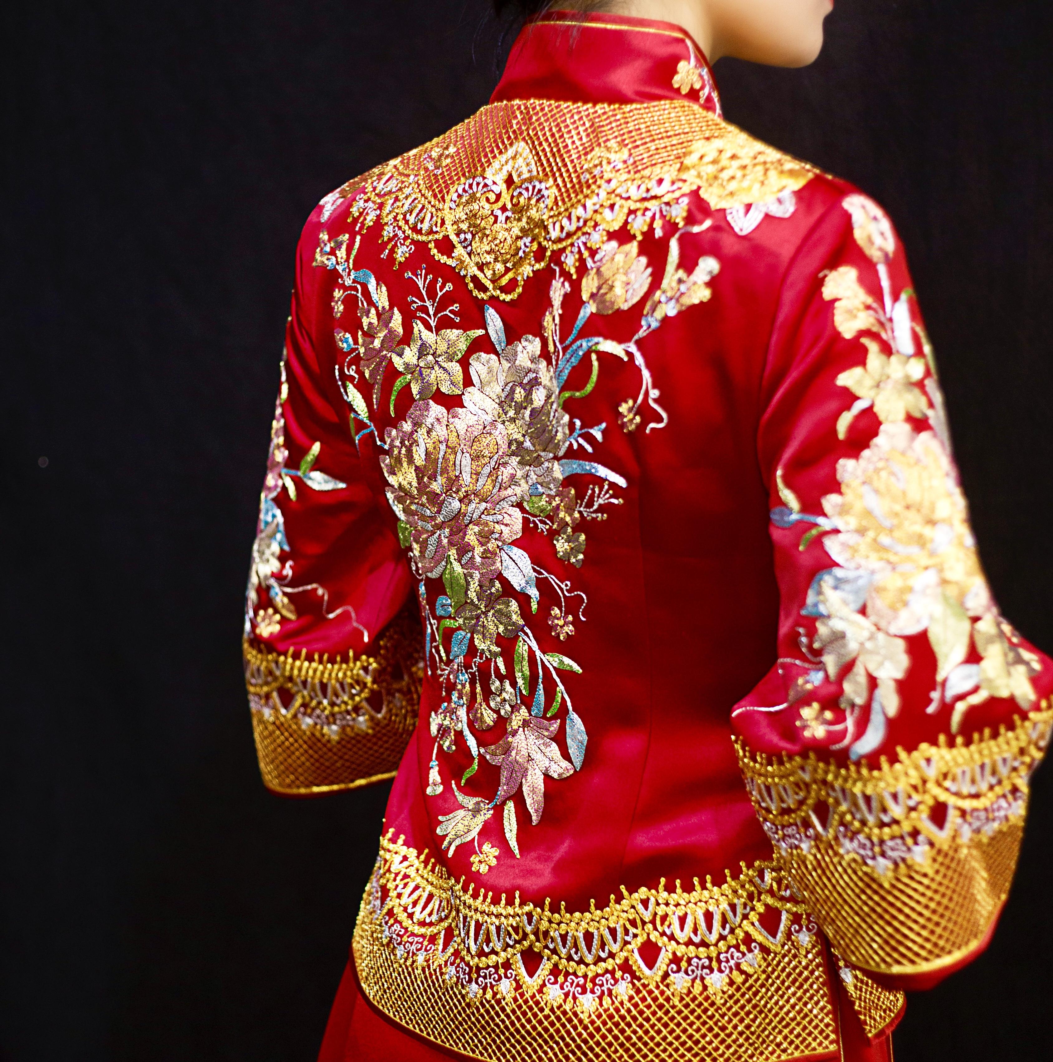 【潮婚特卖】《百花》 中式嫁衣秀禾服