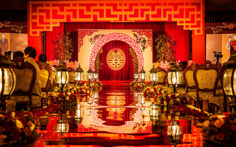 和润国际酒店婚礼•香槟色浪漫婚礼