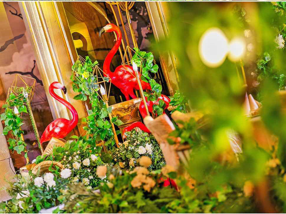 中型室内森系婚礼《失落遗迹》