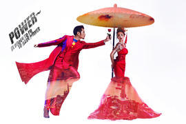 【爱妮定制影像馆】——时尚婚纱创意照