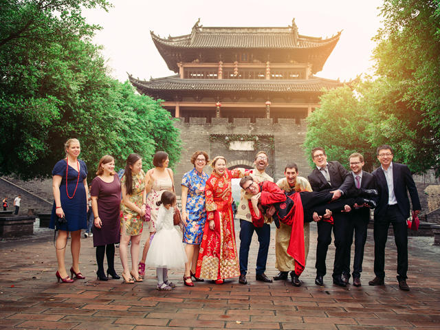 喜缘婚礼 鸿运满堂中式婚礼含四大