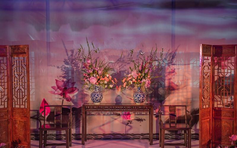 新中式婚礼赏析作品，婉约