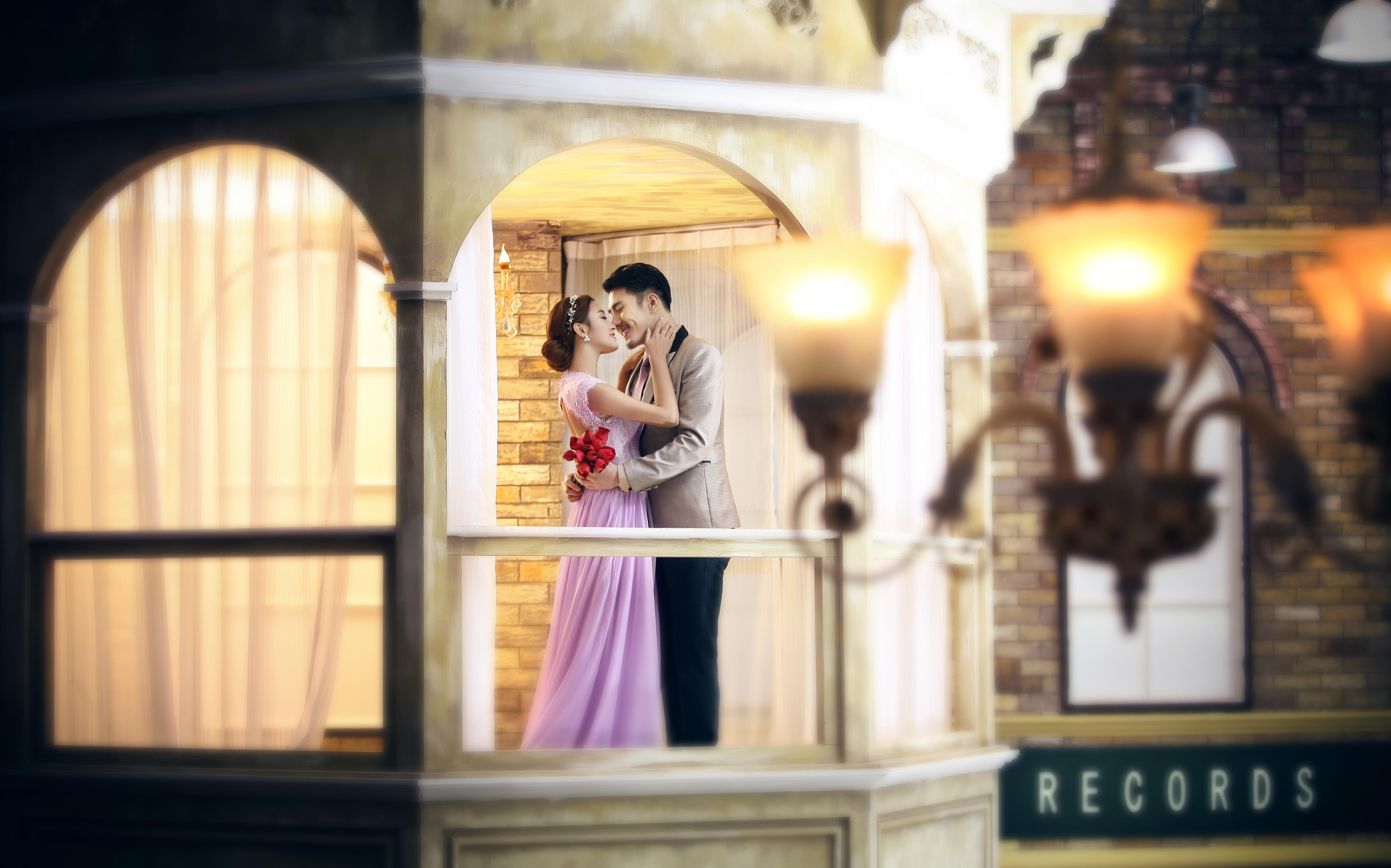 【定制拍摄】内外景定制拍摄、免费定制新娘礼服一套