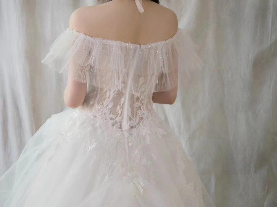 【定制系列】出门纱送新娘晨袍