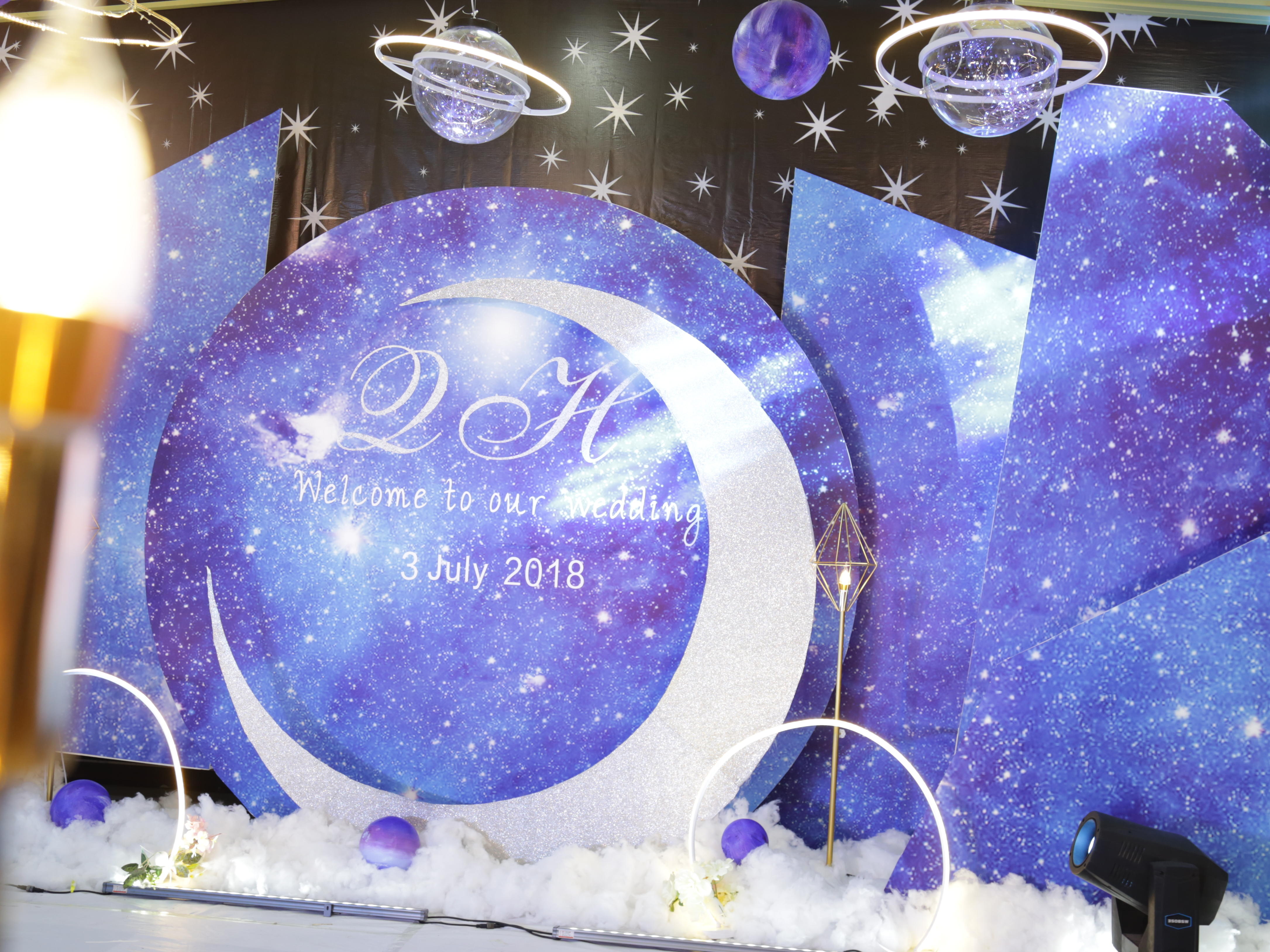 【奉节幸福里婚礼策划】星空主题----一次就好