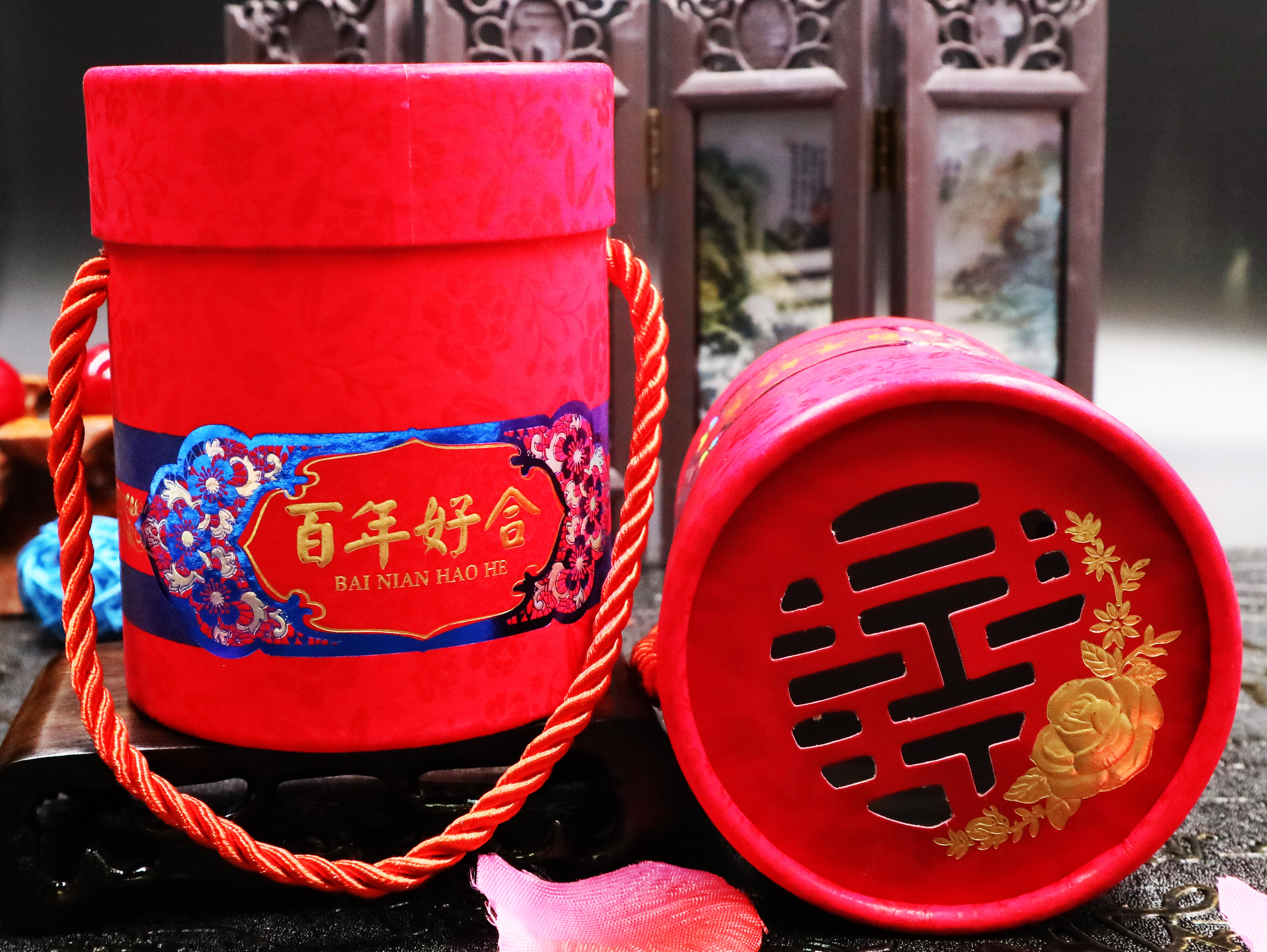 牧子屋創(chuàng)意喜糖之中式禮糖-百年好合伴手禮款