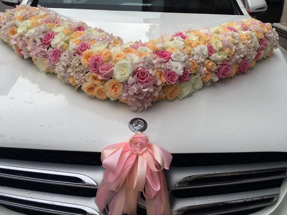 【花食間】爆款婚車扎花套餐