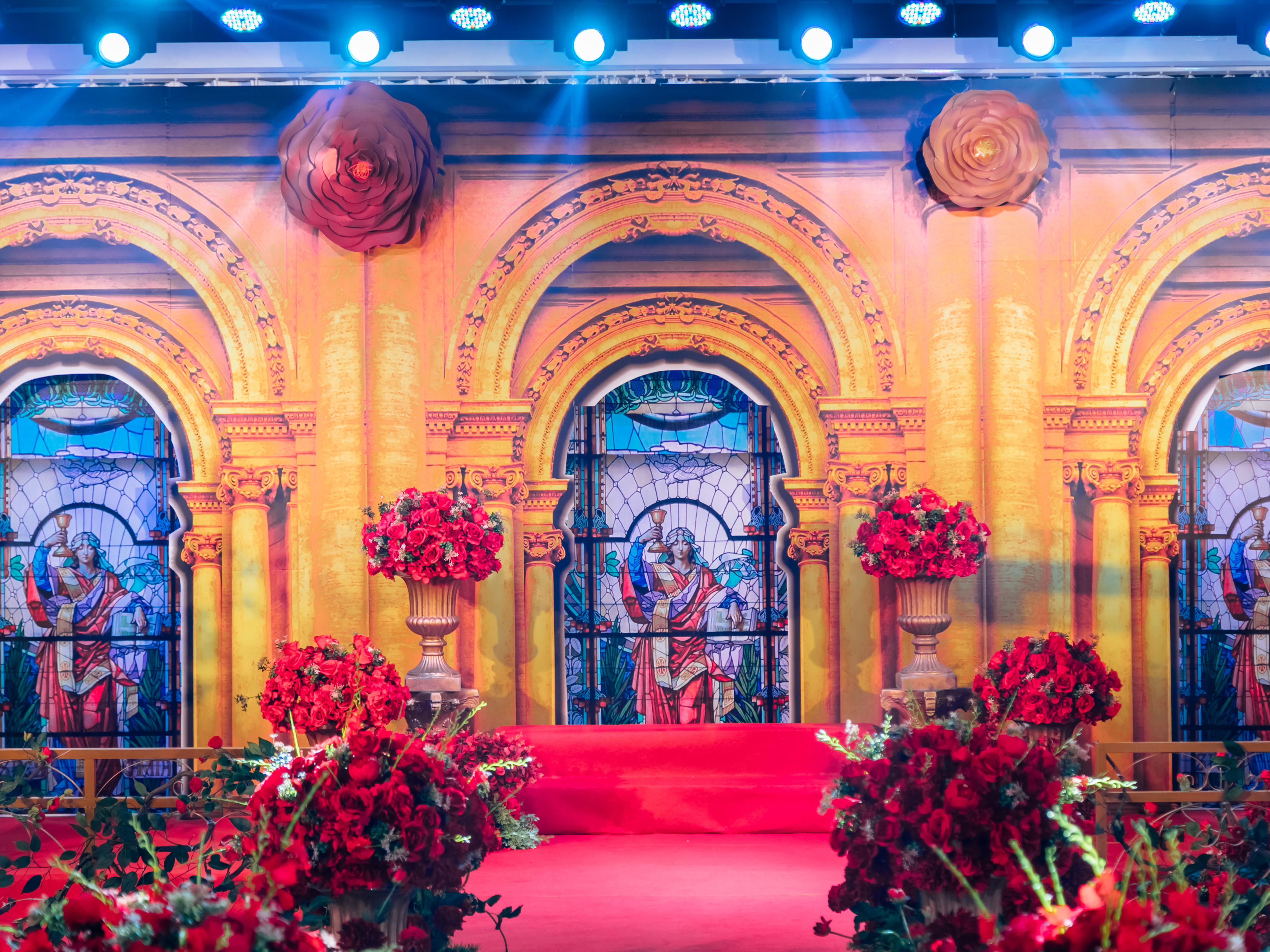 【红金欧式】奢华的宫殿风