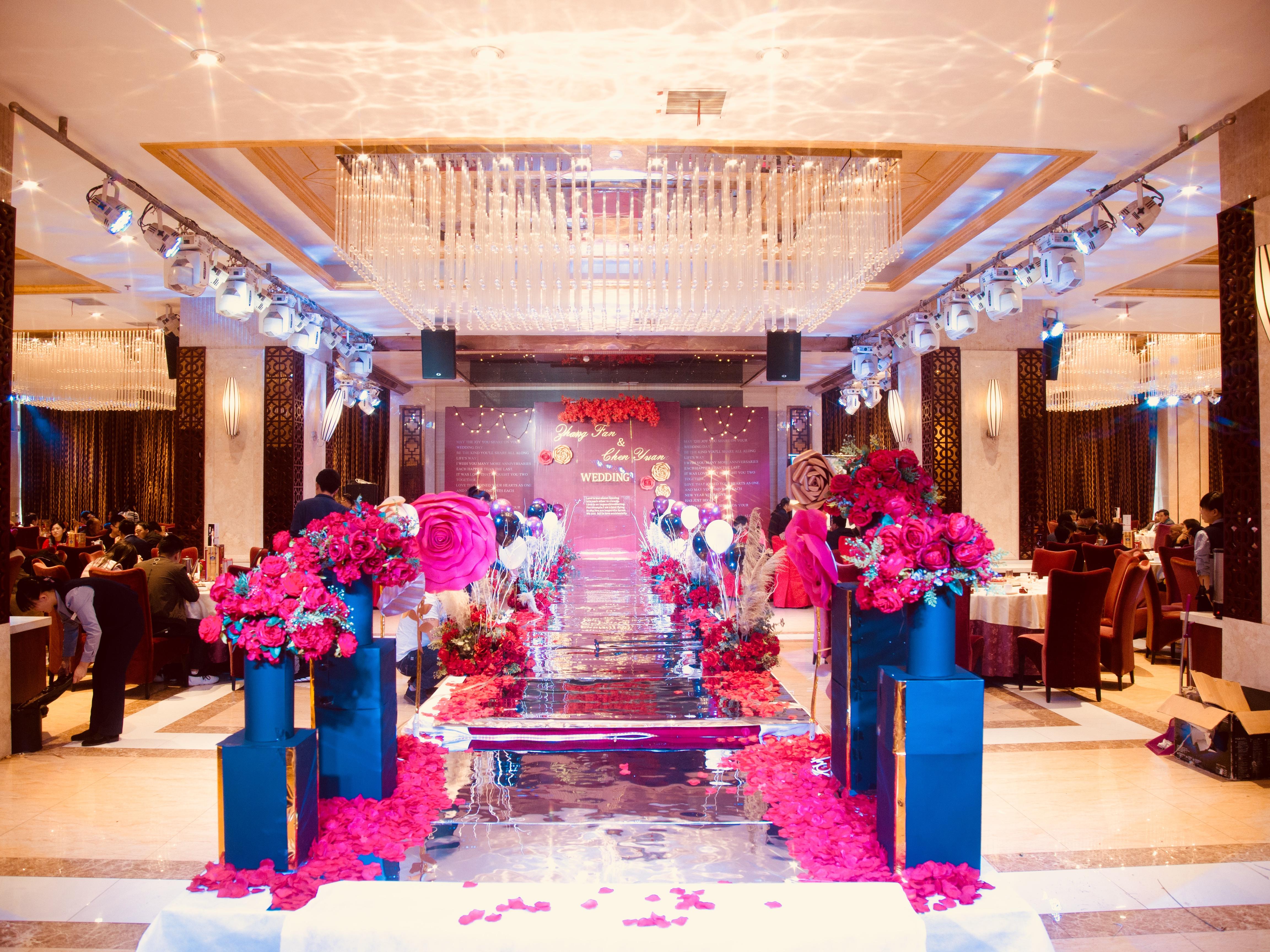 【唯依婚礼】红金色/气球/ 桃园美莎（限小厅）