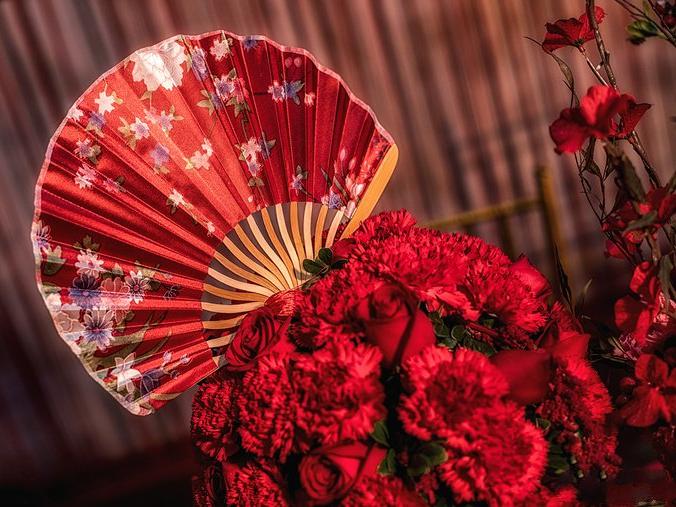 【十里红妆】17年大热 中式镜面T台超炫灯光布景