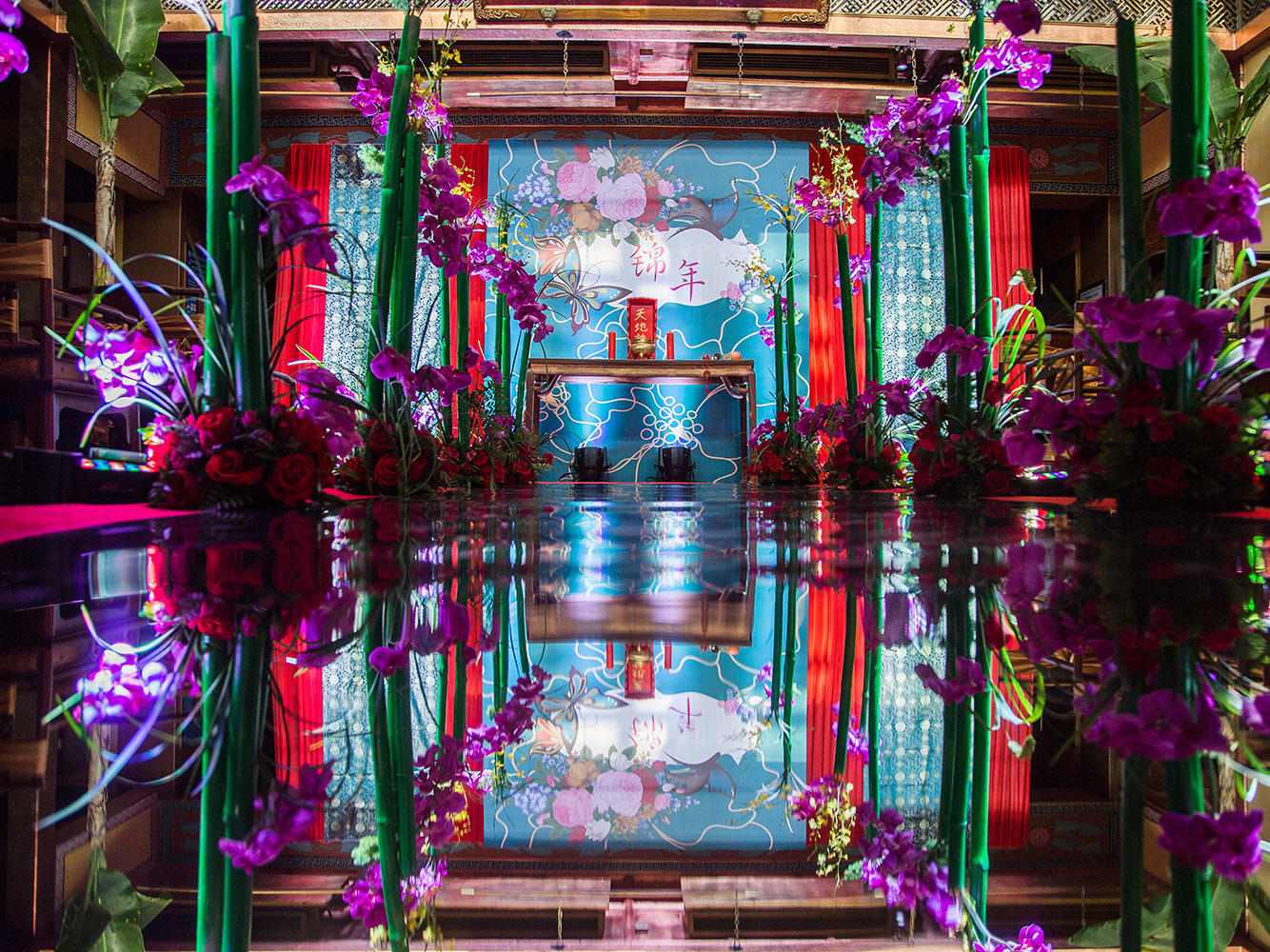 新中式撞色效果设计满分--《锦年》