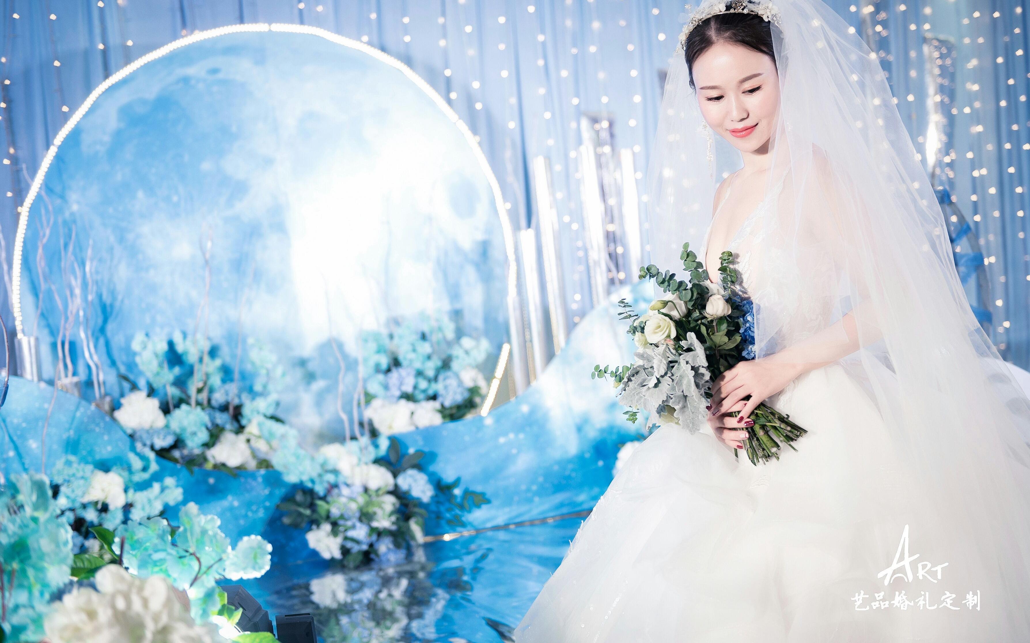 湖州艺品婚礼定制 天煌大酒店粉色梦幻 奢华