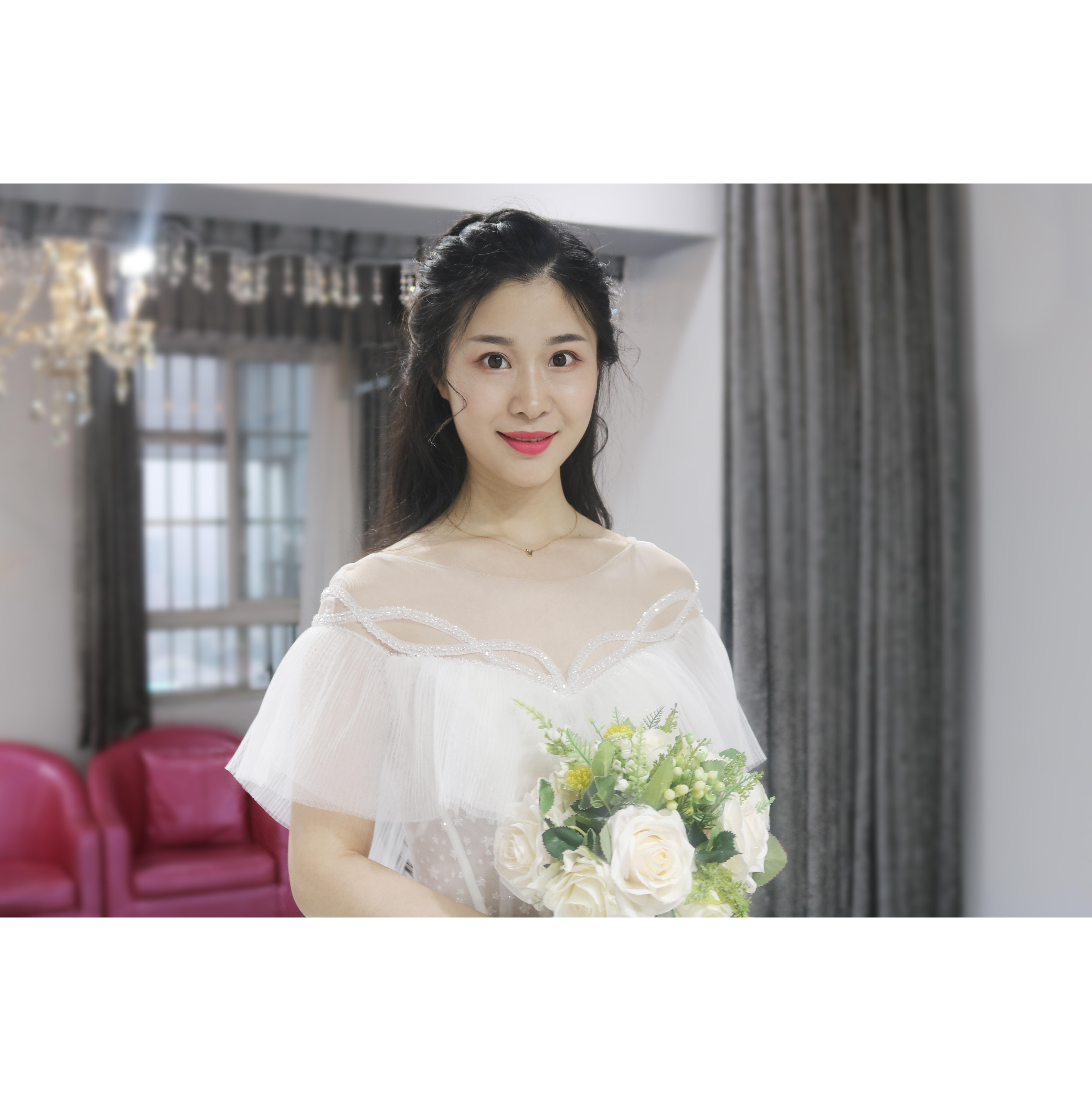 【嫁衣工坊】主纱+出门纱+敬酒服+男装+2伴娘服