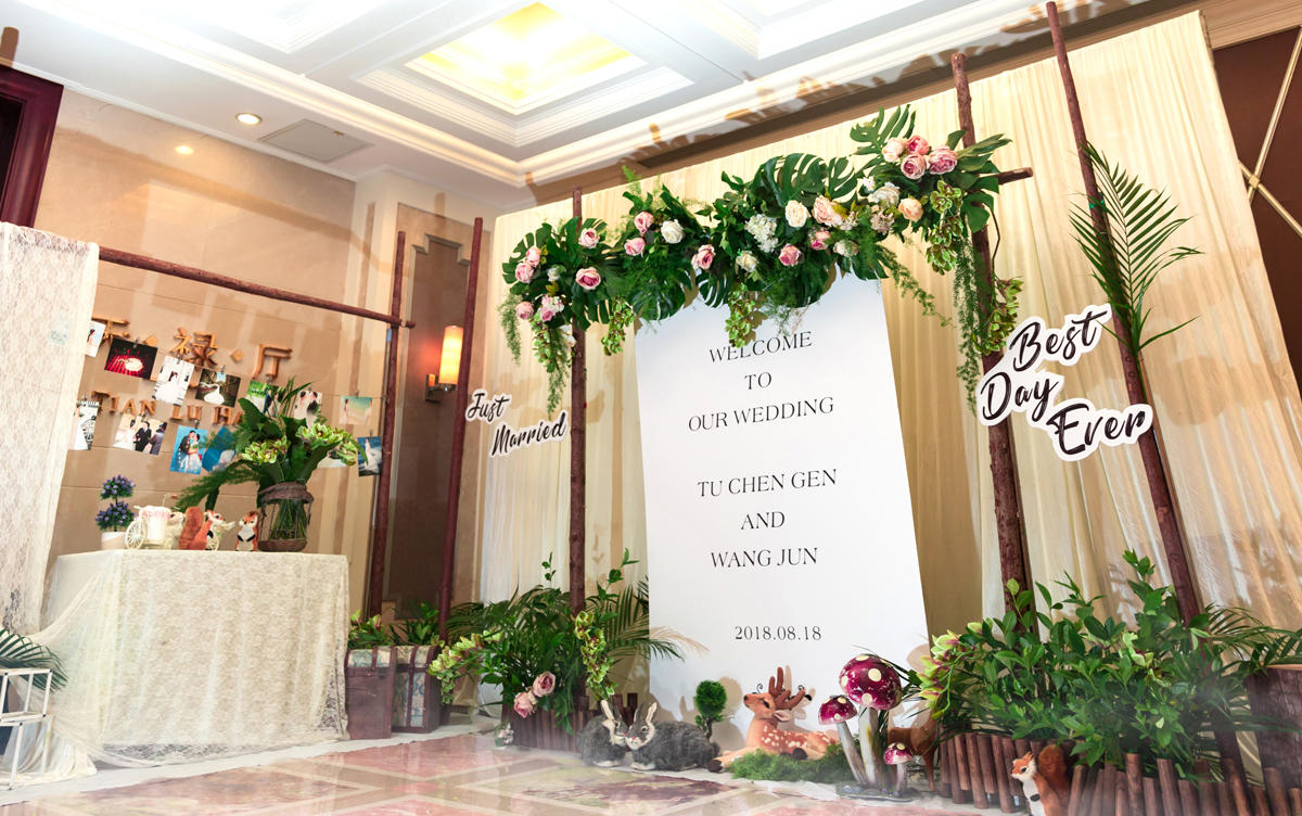 【超性价比】室内小清新婚礼