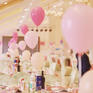 气球主题小型婚礼或者派对