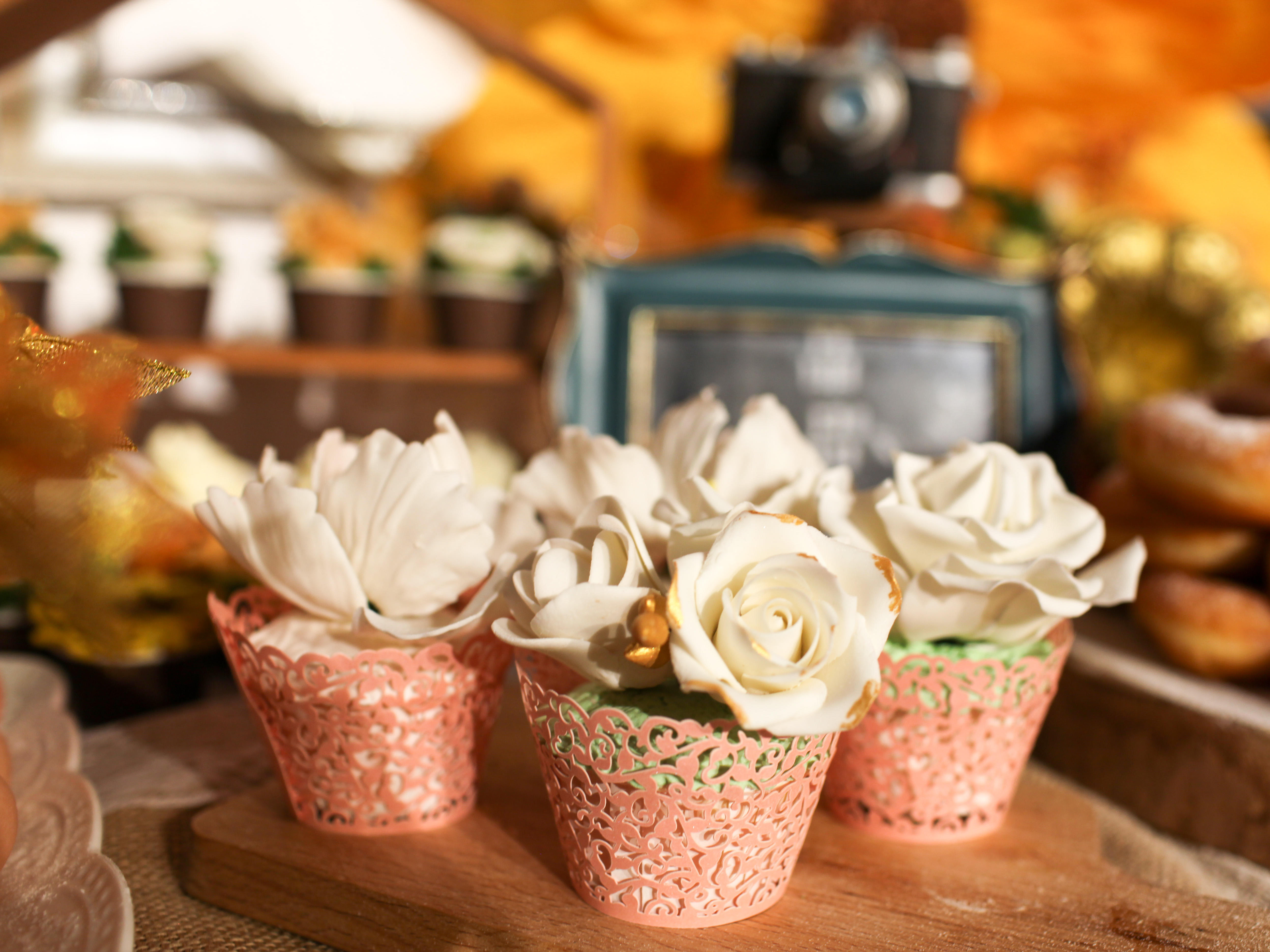 【晶品甜品台】向日葵盛开的季节婚礼蛋糕