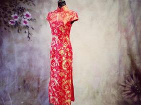 【礼服单品】复古情缘，传统中式轻薄夏秋季旗袍
