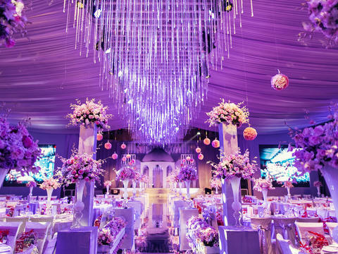 【曼悦婚礼】沉浸在紫色花海中套系-最美的回忆 