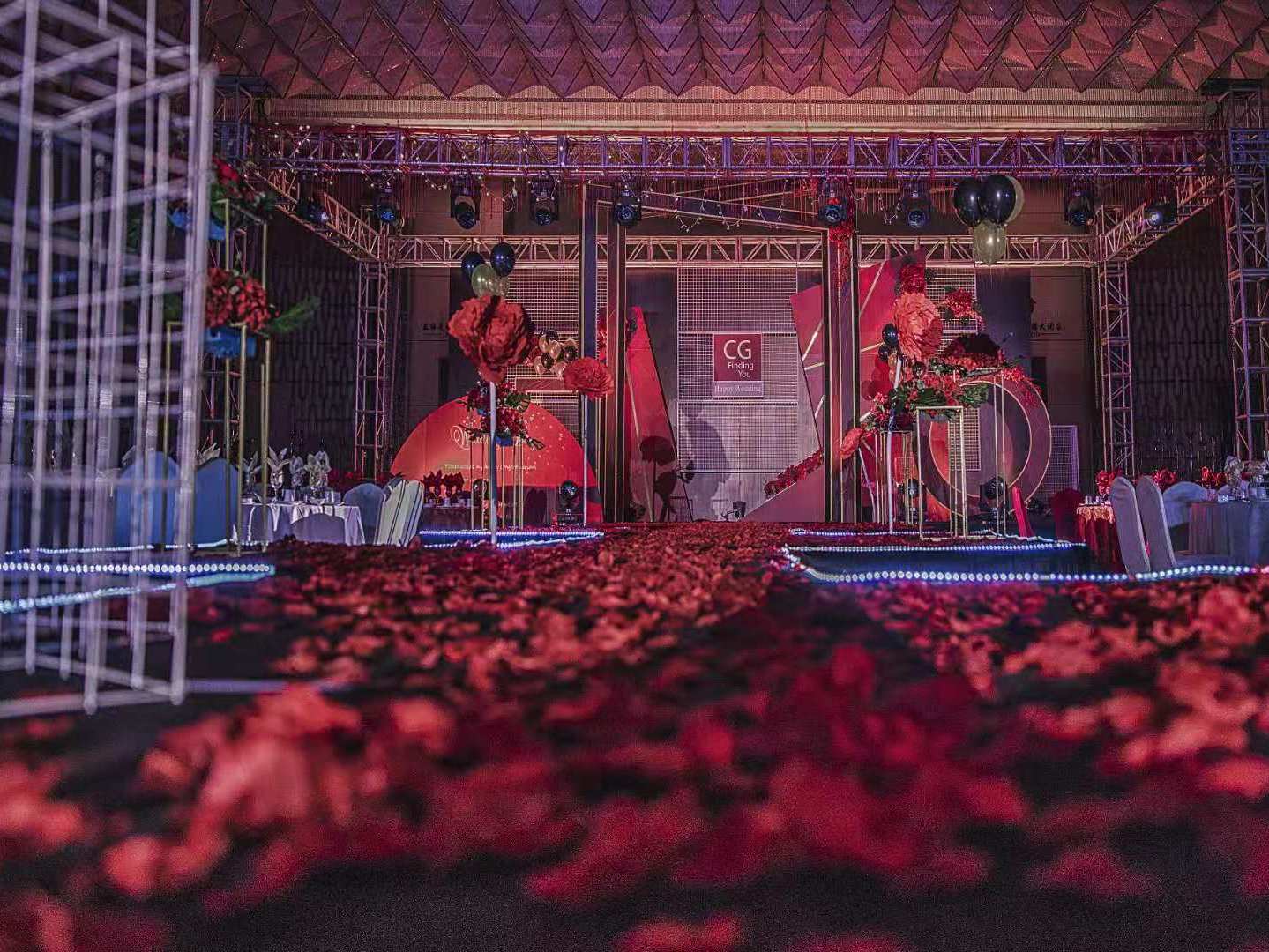 【时间·空间】复古黑红高雅色系，高端大气