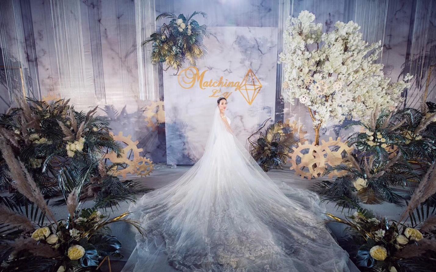 福州婚礼／福州小轻奢婚礼／福州大理石纹婚礼