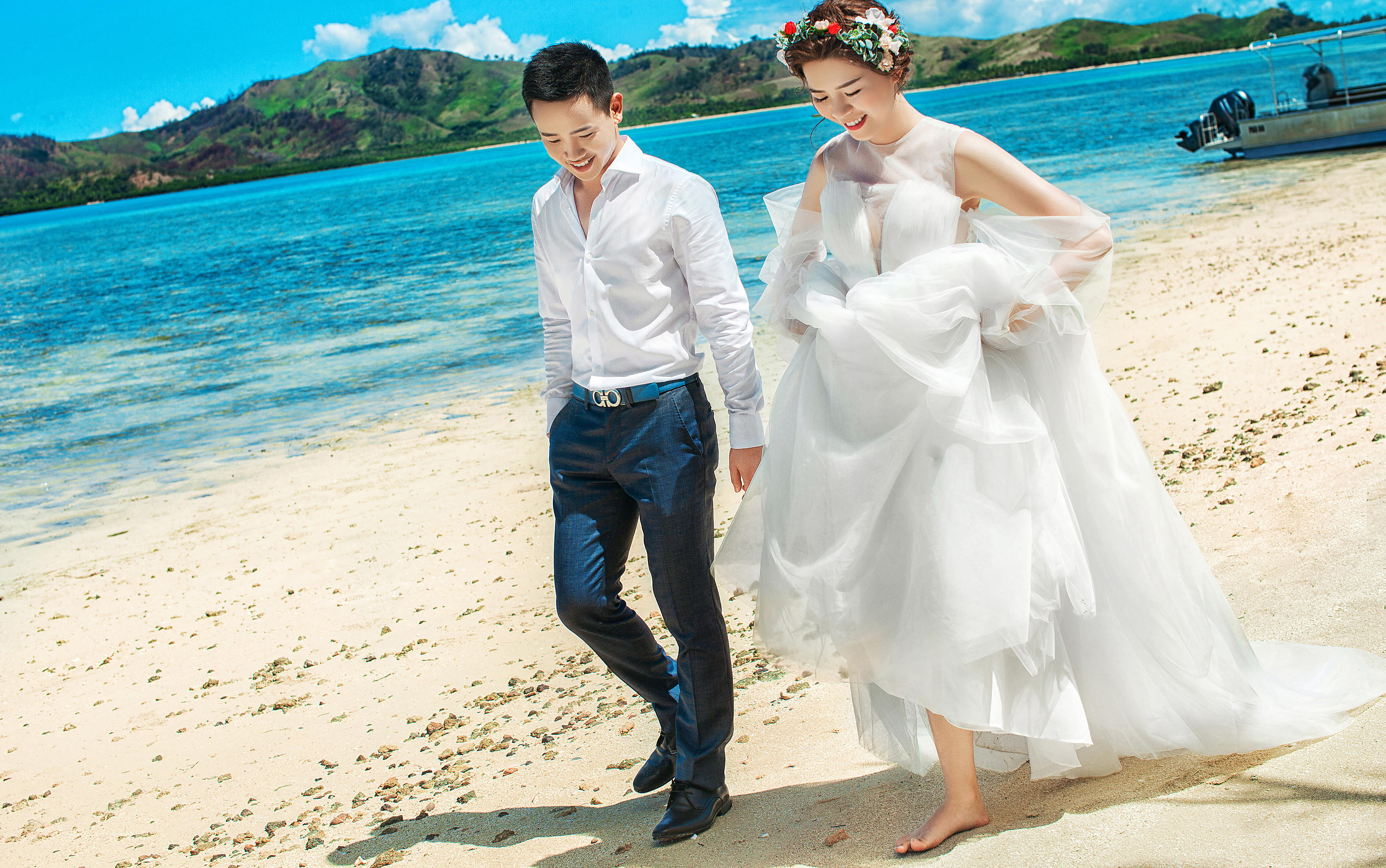 芙洛爾私人定制款／外島Lomani／婚紗 ／旅拍