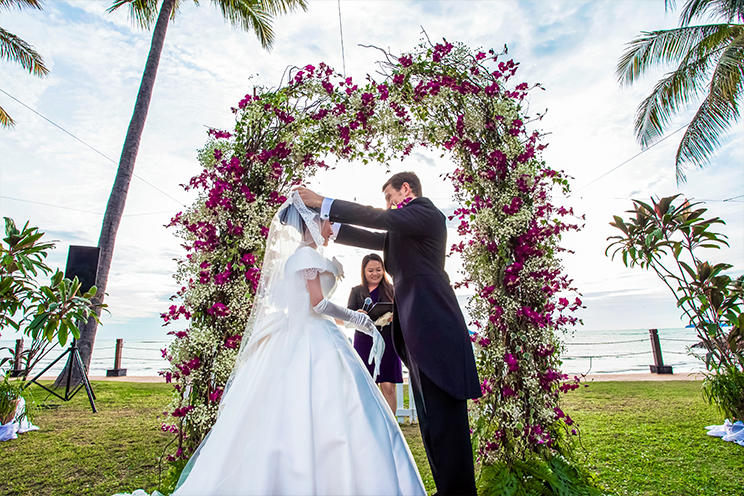 【爱蜜游】沙巴轻奢套餐香格里拉浪漫唯美沙滩婚礼
