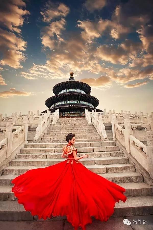 各种风格婚纱照搭配