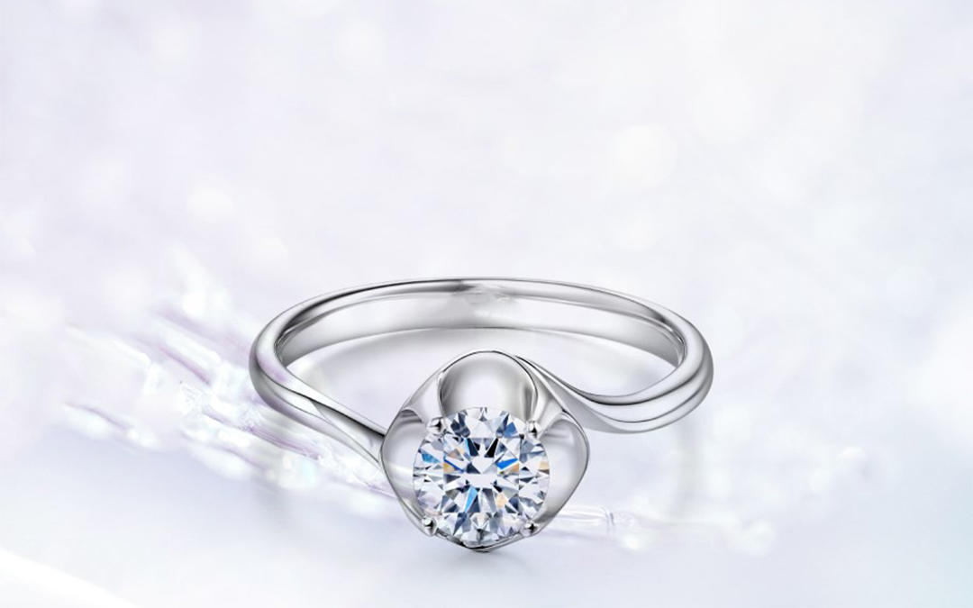 壹爱钻石订婚结婚钻戒——always love