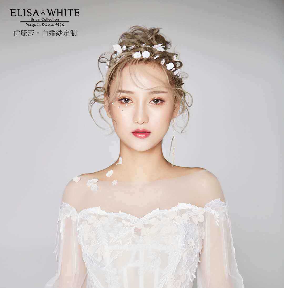 【伊丽莎白】新娘时尚造型+全程跟妆