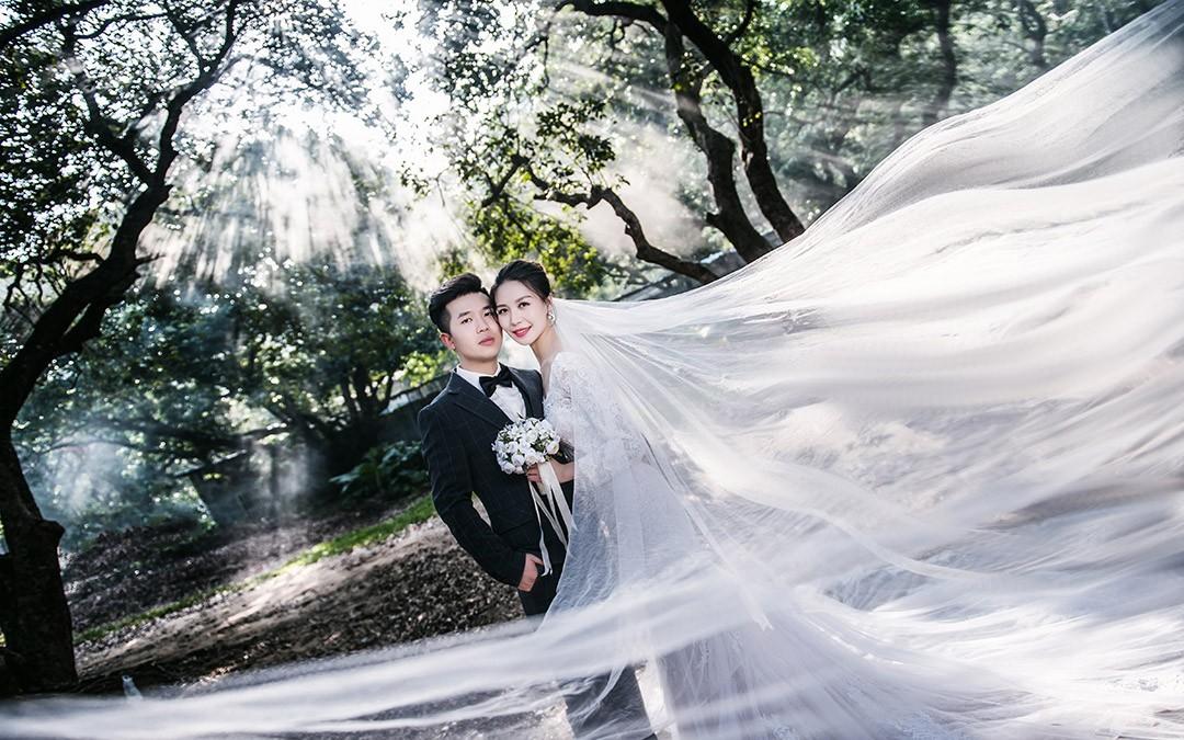 网红同款婚纱夏威夷+主题任选