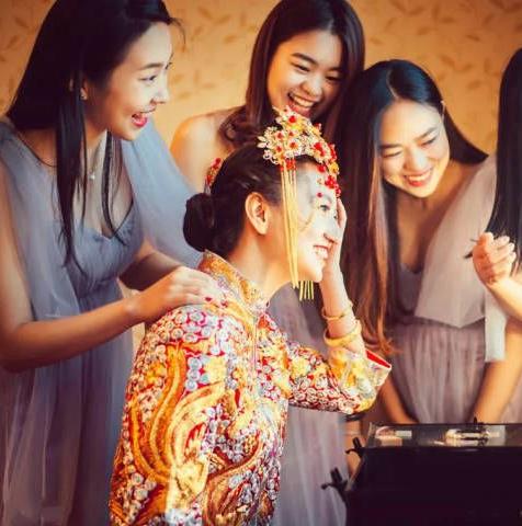 【超值租赁】手工刺绣龙凤褂 潮褂-婚纱 套系