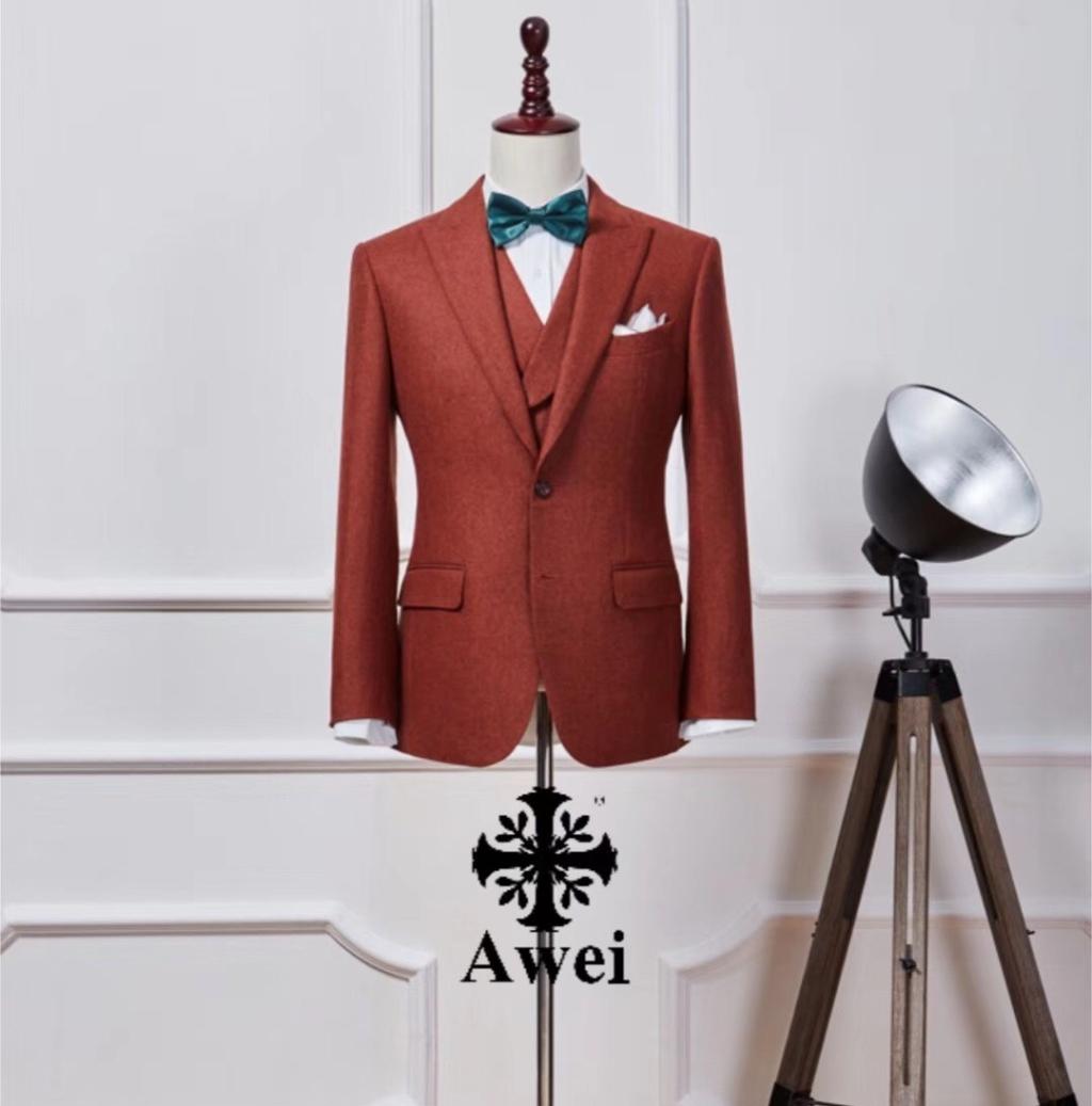 AWEI大精做精致西服 英挺好垂感