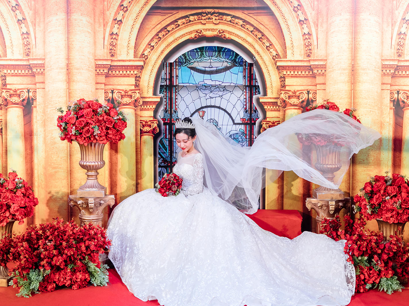 【红金欧式】奢华的宫殿风