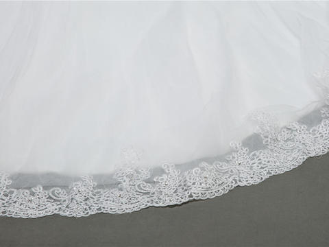 蘭墨韩式公主婚纱2680元定制