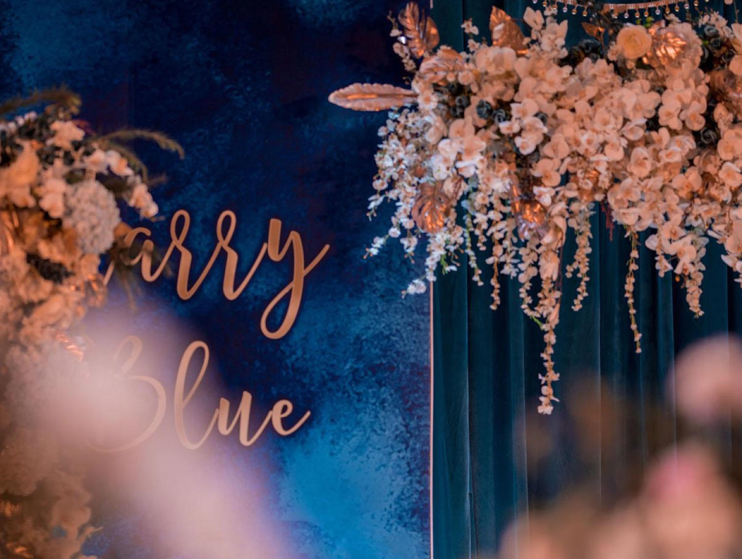 意芙婚礼—蓝色撞色油画套系