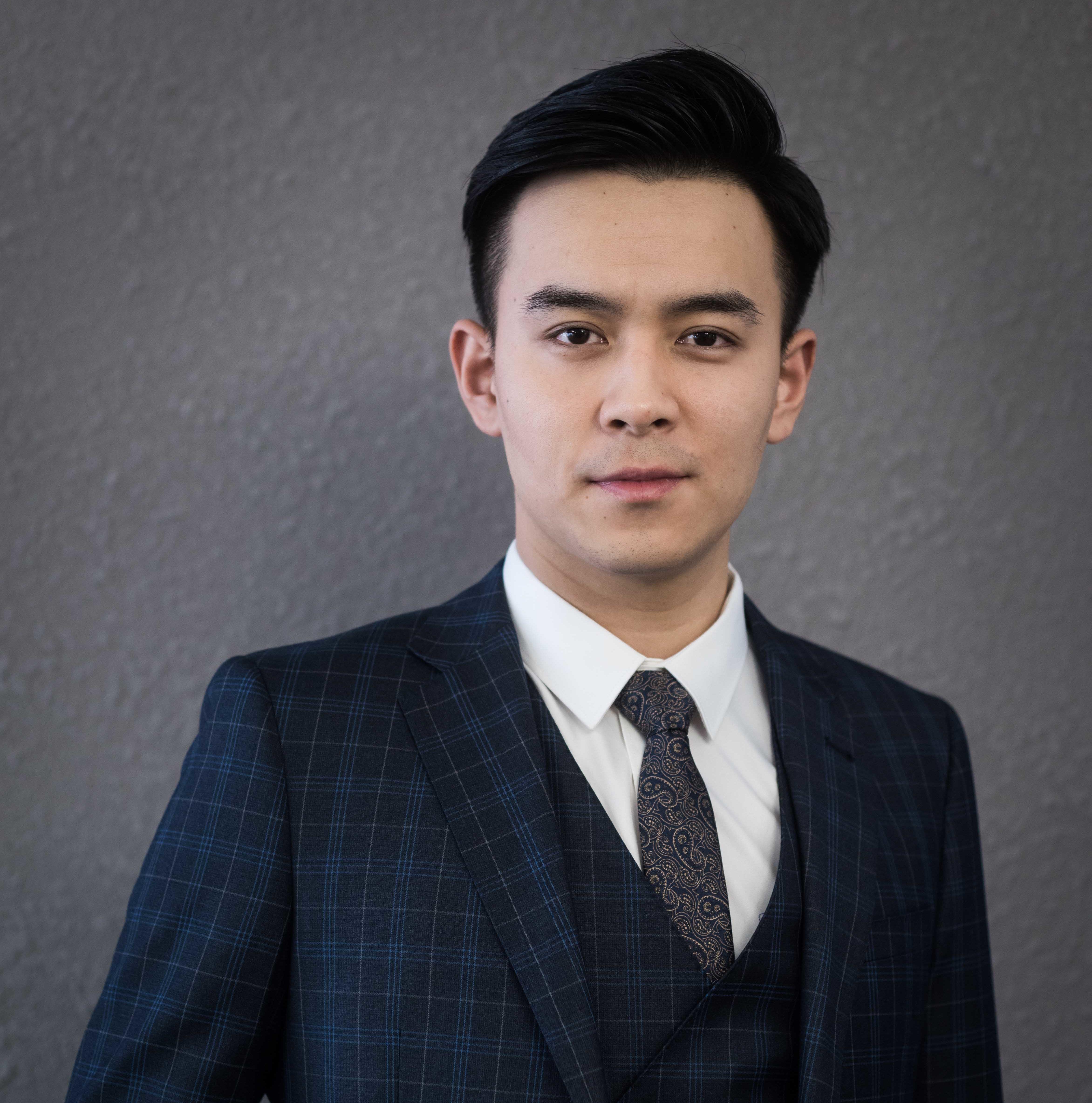 含羊毛西装三件套  结婚年会司仪主持西装